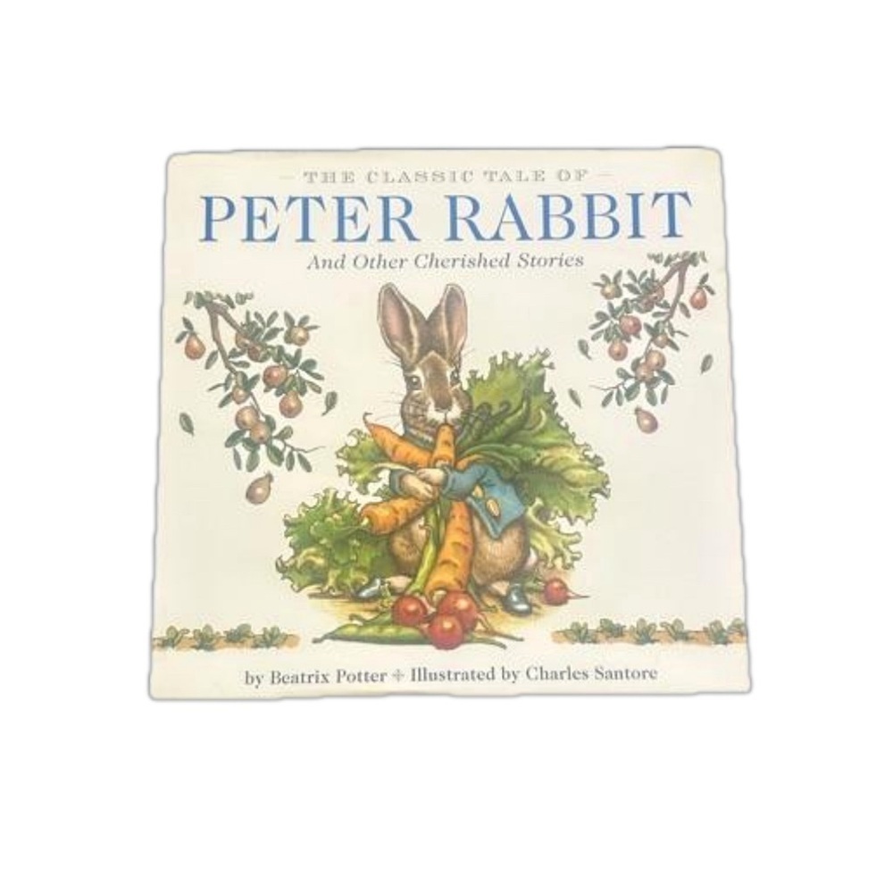 The Classic Tale of Peter Rabbit Beatrix Potter‎ 1st Edition HC Fold Out Poster.